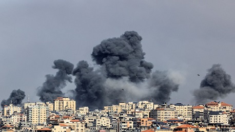 غزة قصف