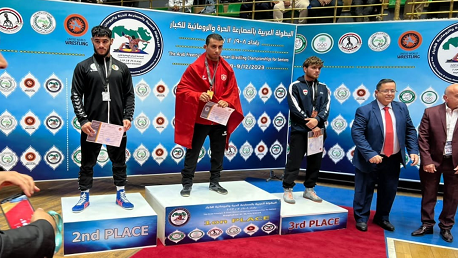 البطولة العربية للمصارعة (مصارعة حرة) – المنتخب التونسي يحرز 4 ميداليات في اليوم الاول