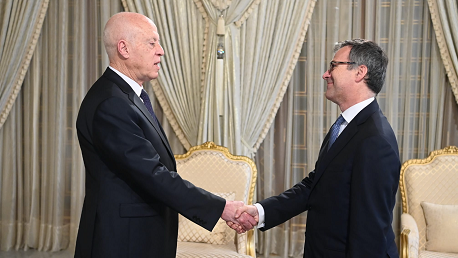 رئيس الدولة وسفير إيطاليا بتونس