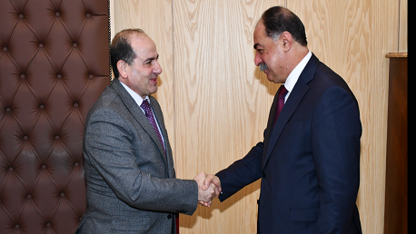 وزير الدّاخليّة يستقبل سفير سوريا بتونس