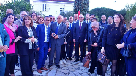 وزير الخارجية يلتقي بعدد هام من أفراد الجالية التونسية المقيمين بمنطقة الآلب البحري وموناكو
