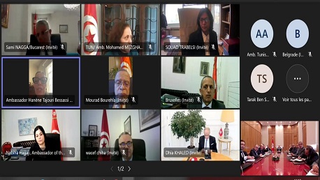 وزير الخارجية يدعو رؤساء البعثات الدبلوماسية والدائمة بالخارج الى إبراز وجاهة المواقف التونسية من مختلف القضايا