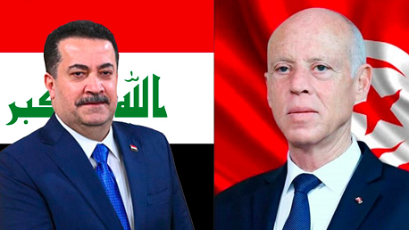 رئيس الجمهورية يتلقى مكالمة هاتفية من رئيس مجلس الوزارء العراقي جدد له فيها الدعوة لحضور القمة العربية