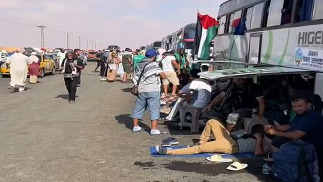 قافلة الصمود تدعو الحكومة الليبية بالشرق إلى وقف "حصارها التجويعي" ضدّ أعضاء القافلة والإفراج عن المشاركين الذين اعتقلتهم