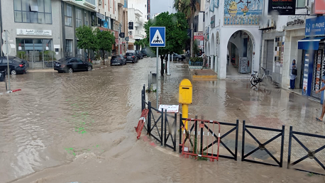 خلايا رعدية مصحوبة بأمطار والحرارة في ارتفاع