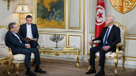 سعيد ووزير خارجية إيران