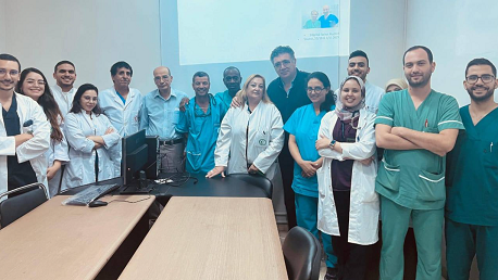 اجراء 8 عمليات جراحية ناجحة لتوسيع الصمام التاجي بالقسطرة في اطار تعاون تونسي سينغالي