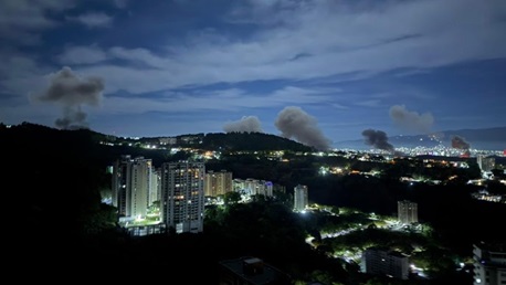 سماع دوي انفجارات قوية في العاصمة الفنزويلية كراكاس