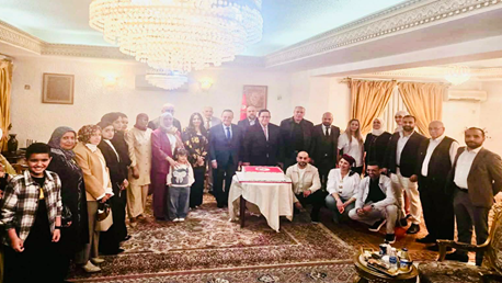 سفير تونس ببغداد يدعو الجالية التونسية لاتباع تعليمات السلطات العراقية للحفاظ على سلامتهم وأمنهم