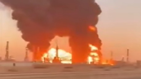 استهداف مصفاة تابعة لـ "أرامكو" السعودية بطائرة مسيرة