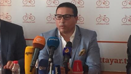 انتخاب هشام العجبوني أمينا عاما للتيار الديمقراطي