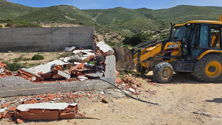 بنزرت: تنفيذ 5 قرارات هدم وإزالة لمظاهر التحوز بالملك العمومي البحري