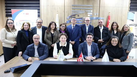 توقيع اتفاقيات تعاون بين جامعة تونس وجامعة غوستاف إيفل