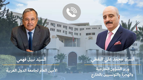 أمين عام الجامعة العربية ووزير الخارجية 
